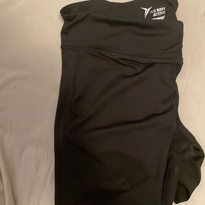 girls old navy black leggings